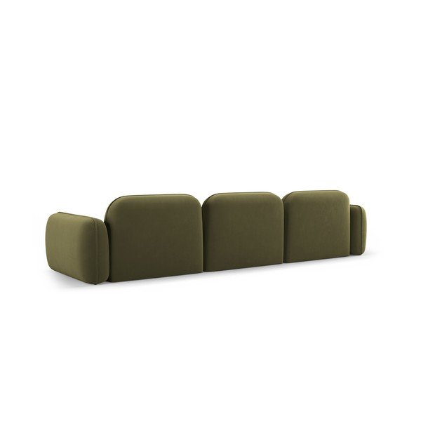 Zielona aksamitna sofa 320 cm Audrey – Interieurs 86-image-3