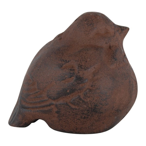 Żeliwny ptaszek dekoracyjny Ego Dekor, wys. 8,8 cm