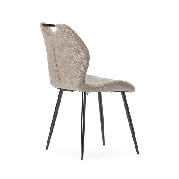 Jasnobrązowe krzesła zestaw 4 szt. Muli – Marckeric-image-4