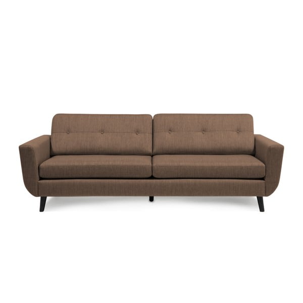 Brązowa sofa 3-osobowa Vivonita Harlem XL