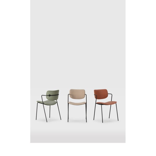 Beżowe krzesła zestaw 2 szt. Maika – Marckeric-image-1