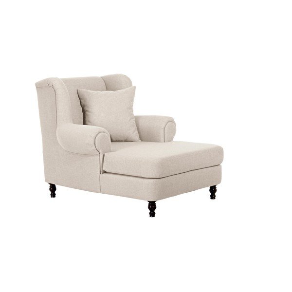 Kremowy fotel uszak Max Winzer Mareille Cream-image-3