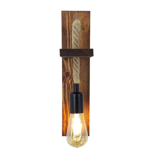 Kinkiet z drewna sosnowego Galinos-image-1