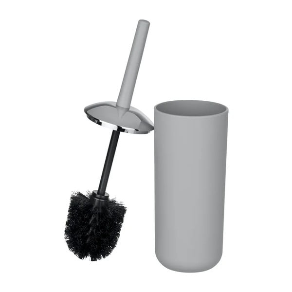 Szary plastikowy zestaw akcesoriów łazienkowych Brasil – Wenko-image-3