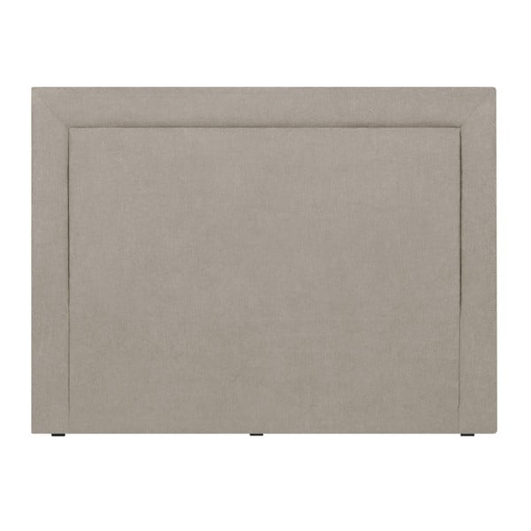 Kremowy zagłówek łóżka Mazzini Sofas Ancona, 140x120 cm