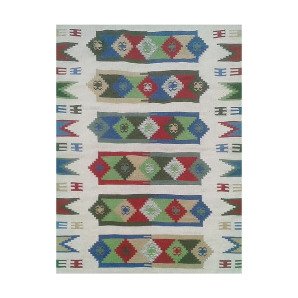 Dywan ręcznie tkany Kilim No. 192, 120x180 cm