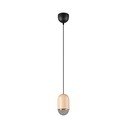 Beżowa lampa wisząca ø 11 cm Nara – Reality