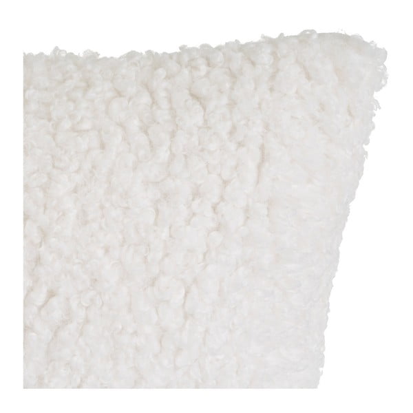 Poduszka dekoracyjna z materiału sherpa 45x45 cm Sherpa – Casa Selección-image-1