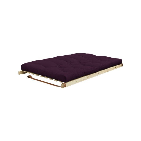 Wielofunkcyjna sofa Karup Jump Natural/Purple Plum-image-2