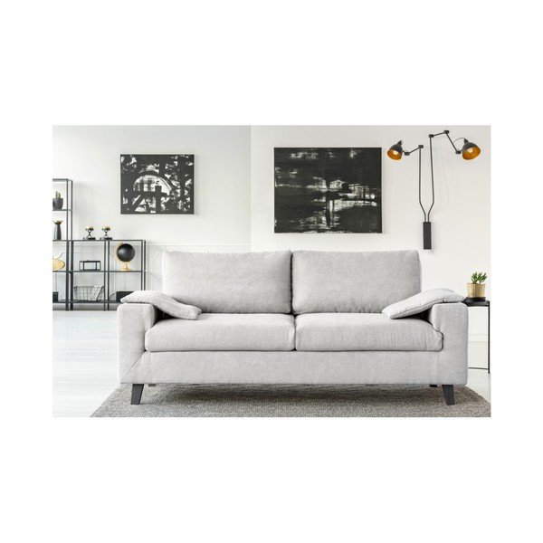 Jasnoszara sofa 3-osobowa Cosmopolitan desing Munich-image-3