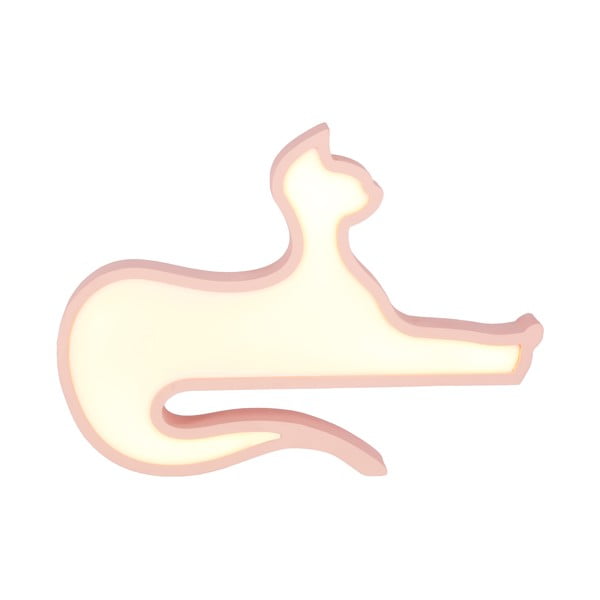 Różowa lampka dziecięca Cat – Candellux Lighting-image-2