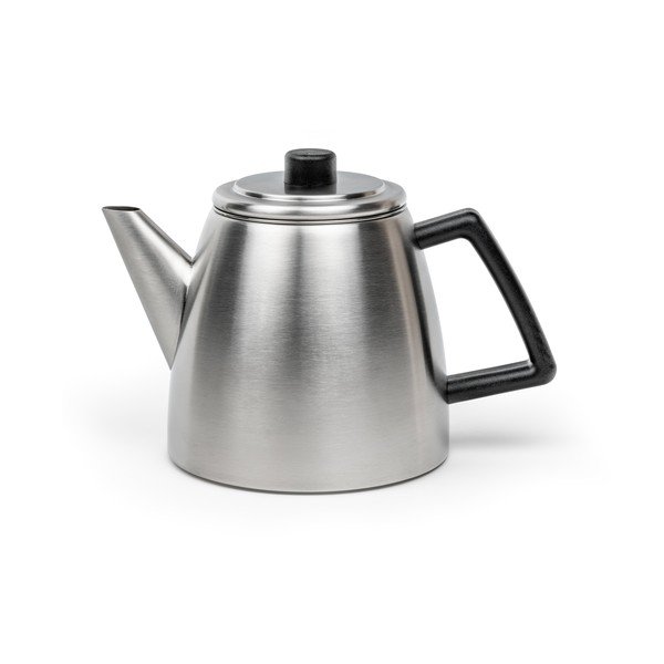 Dzbanek do herbaty ze stali nierdzewnej z sitkiem w kolorze srebra 1,1 l Duet Odense – Bredemeijer
