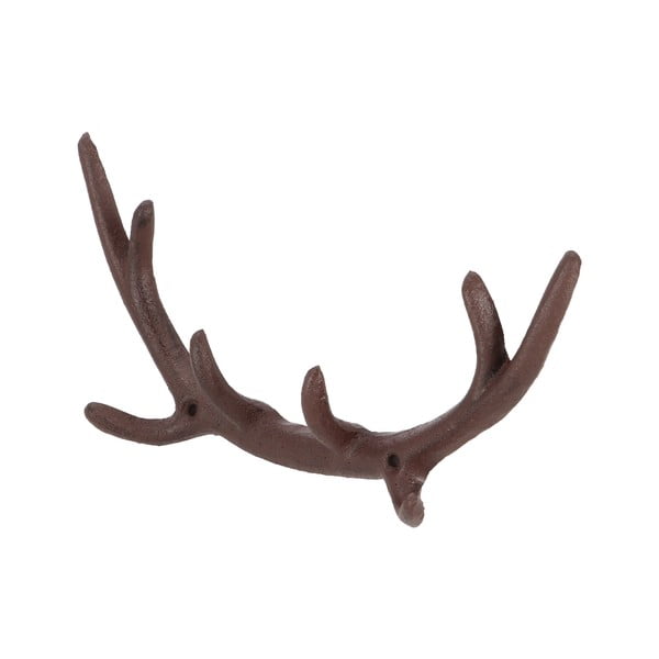 Brązowy metalowy wieszak ścienny Antlers – Esschert Design-image-2