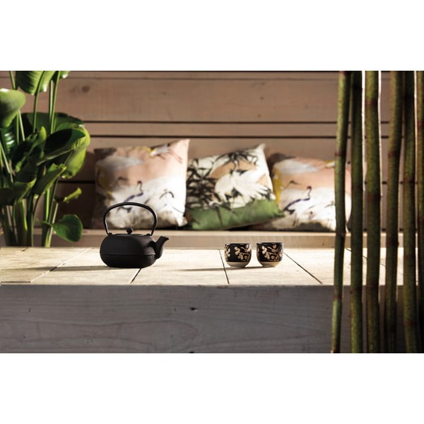 Czarny porcelanowo-żeliwny serwis do herbaty Sichuan – Bredemeijer-image-3