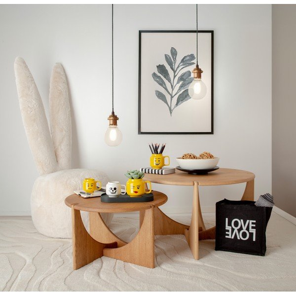 Żółty ceramiczny kubek dla dzieci 530 ml Head – LEGO®-image-1