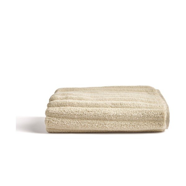 Beżowy bawełniany ręcznik frotte 50x90 cm Navira – Kave Home