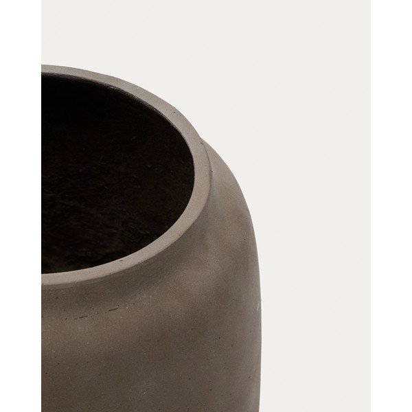 Betonowa osłonka na doniczkę ø 40 cm Lira – Kave Home-image-2