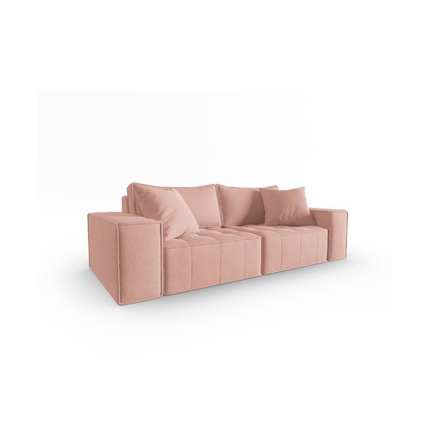 Różowa sofa 212 cm Mike – Micadoni Home-image-2