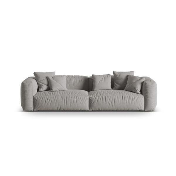 Jasnoszara sofa modułowa 320 cm Martina – Micadoni Home