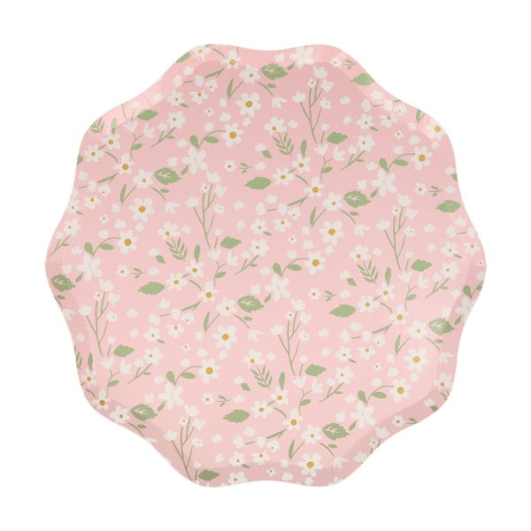 Papierowe jednorazowe tacki zestaw 12 szt. Ditsy – Meri Meri-image-1