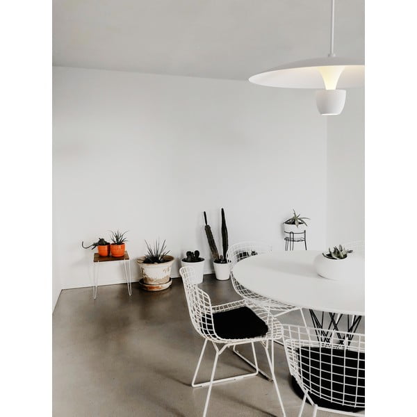 Biała lampa wisząca SULION Poppins, wys. 150 cm-image-1