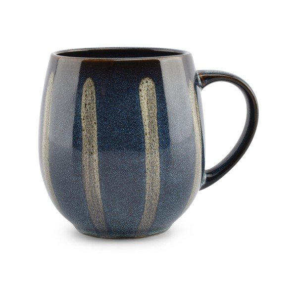 Niebieski kamionkowy kubek 430 ml Muggies – Salt&Pepper