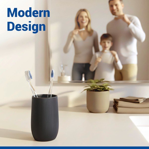 Zielony kubek na szczoteczki do zębów ceramiczny Fablo – Wenko-image-4