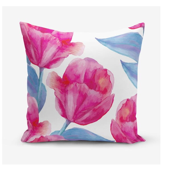 Poszewka na poduszkę z domieszką bawełny Minimalist Cushion Covers Lale, 45x45 cm