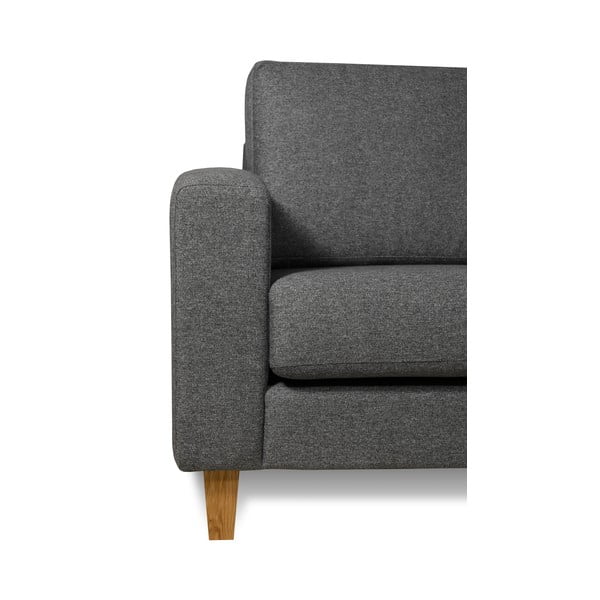 Ciemnoszara sofa 217 cm Focus – Scandic-image-3