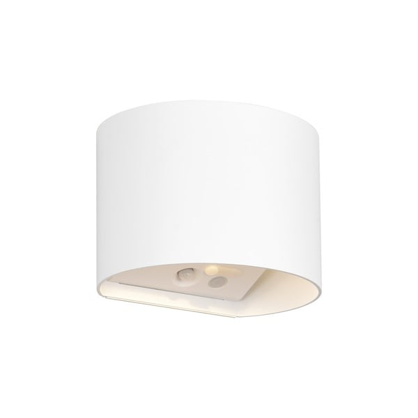 Lampa zewnętrzna ścienna LED z czujnikiem ruchu na USB (wysokość 10 cm) Genie – Trio