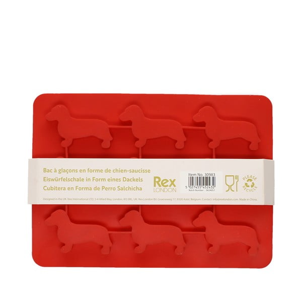 Silikonowa foremka do lodu Sausage Dog – Rex London-image-2