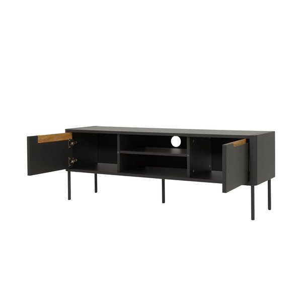 Czarna szafka pod TV Tenzo Switch-image-4