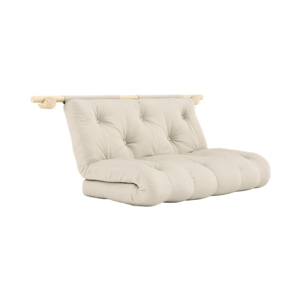 Beżowa rozkładana sofa 135 cm Hooked – Karup Design