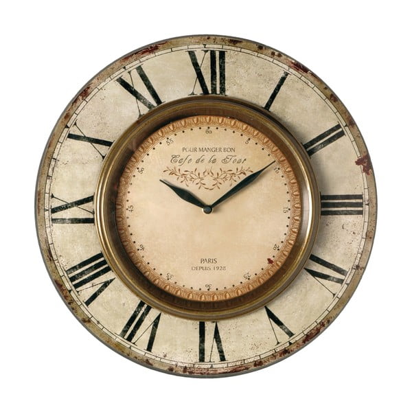 Zegar Antic Line Café de la Tour, 38 cm
