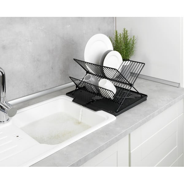 Ciemnoszary ociekacz Wenko Nelia, 34x40 cm-image-1