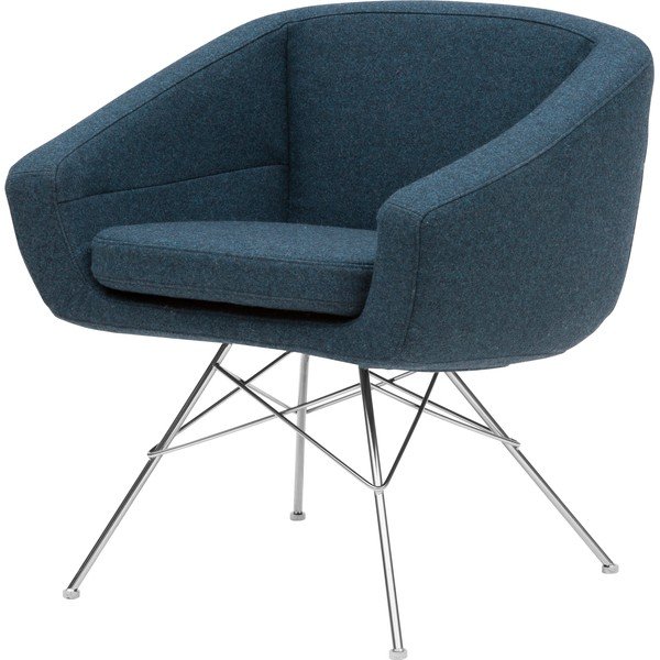 Ciemnoniebieski fotel Softline Aiko-image-2