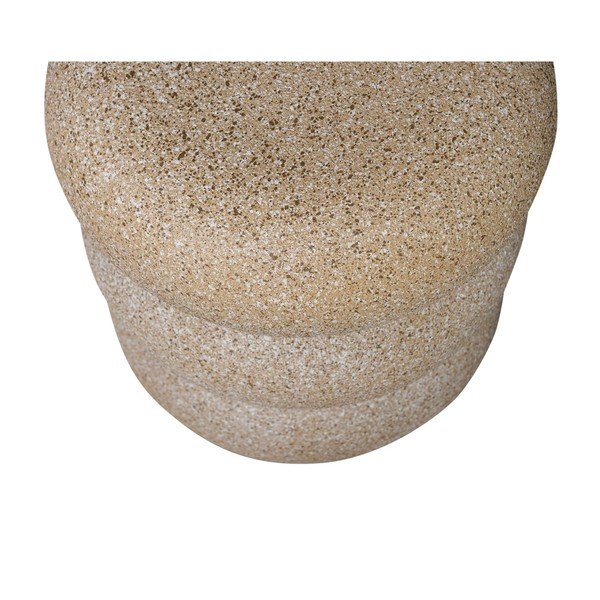 Okrągły stolik ogrodowy w dekorze kamienia ø 40 cm Laurel – WOOOD-image-3