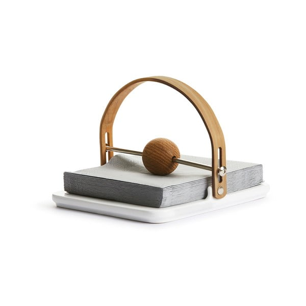 Serwetnik z drewna dębowego Sagaform Nature-image-1