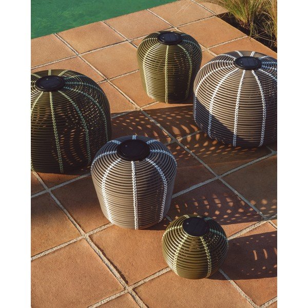 Lampa zewnętrzna stołowa/przenośna LED solarna/na USB ø 50 cm Garoina – Kave Home-image-2
