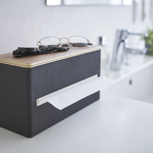 Metalowy pojemnik na chusteczki Rin – YAMAZAKI-image-4