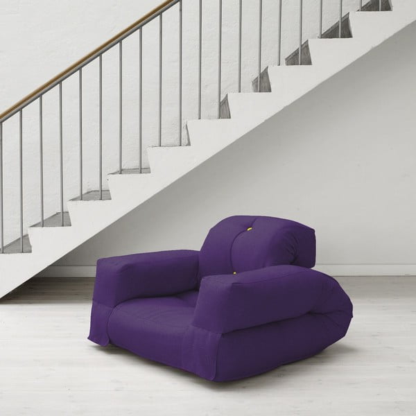 Fotel Hippo Purple/Pistachio