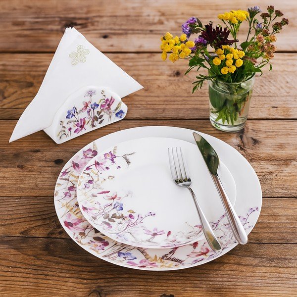 Porcelanowy zestaw talerzy 18 szt. Louka – Orion-image-1