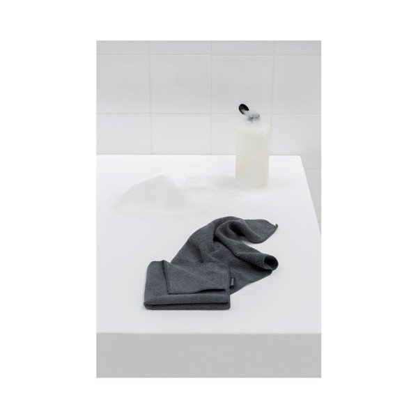 Zestaw 2 szarych ścierek z mikrowłókna Brabantia Clean-image-1