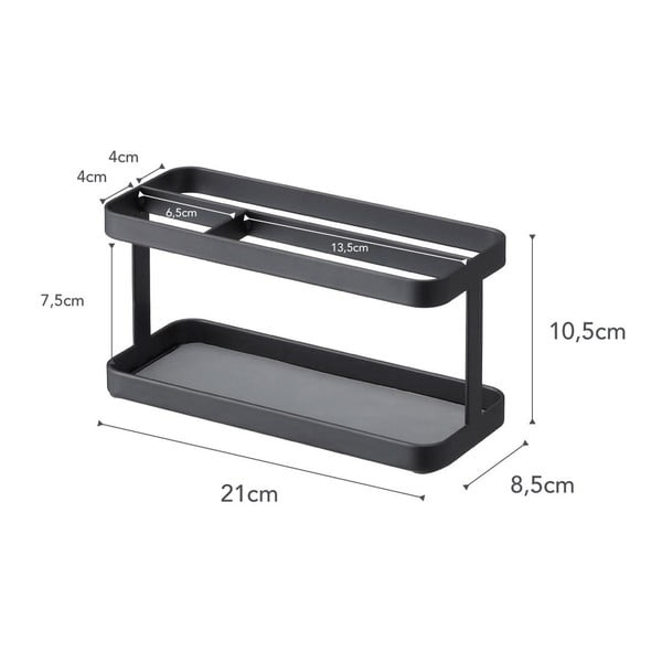 Czarny stojak uniwersalny YAMAZAKI Tower Rack-image-3