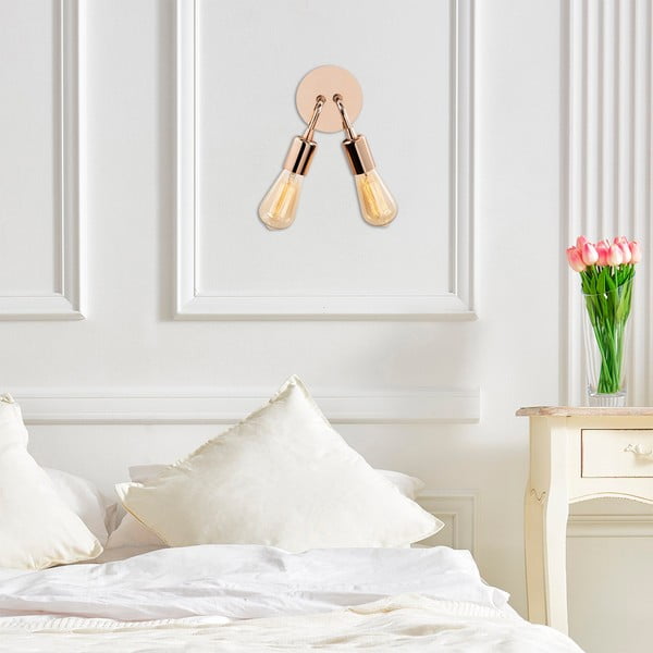 Kinkiet w kolorze miedzi Harput – Opviq lights-image-1