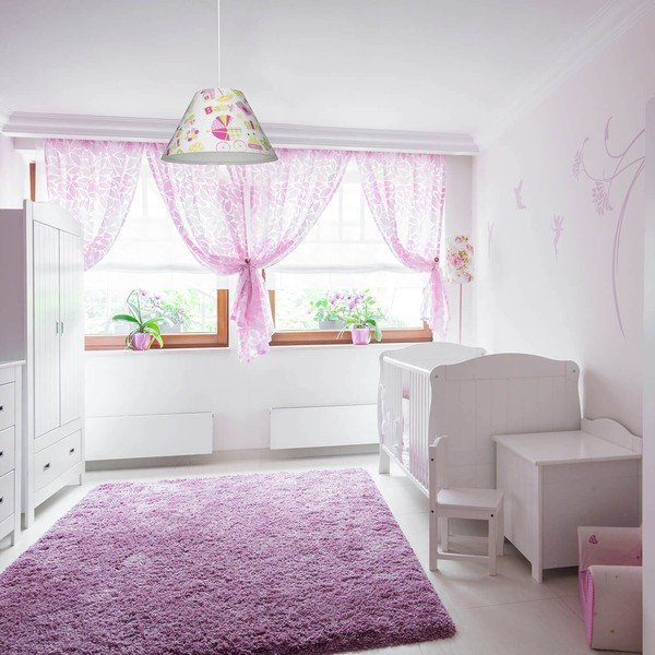 Biała lampa dziecięca ø 35 cm Tria – Squid Lighting-image-1