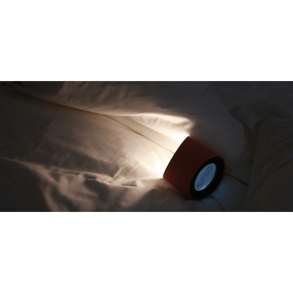 Czerwony budzik z ekranem LED Gingko Edge-image-3