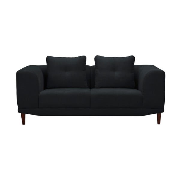 Czarna sofa 2-osobowa Windsor & Co Sofas Sigma
