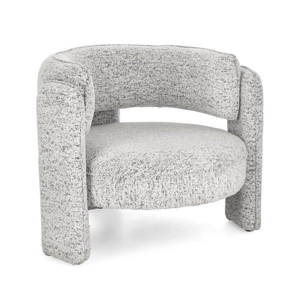 Jasnoszary fotel Aisha – Bizzotto