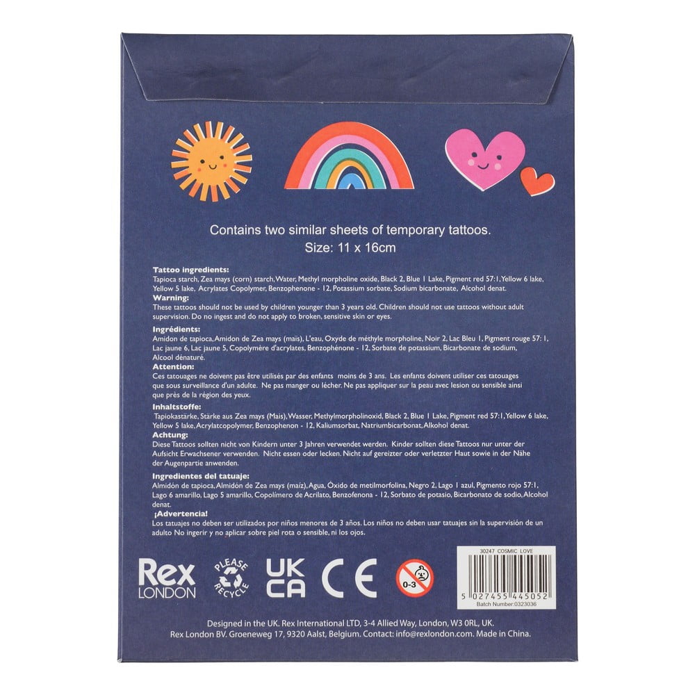 Tatuaże dla dzieci Cosmic Love – Rex London (zdjęcie 4)